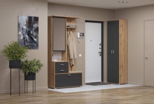 Модульная прихожая Антре (Олмеко) Диамант